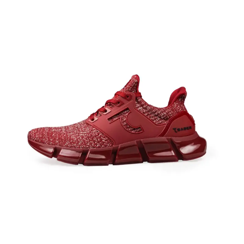 7SABER Special Kids Sneakers - БОРДОВЫЙ - 1