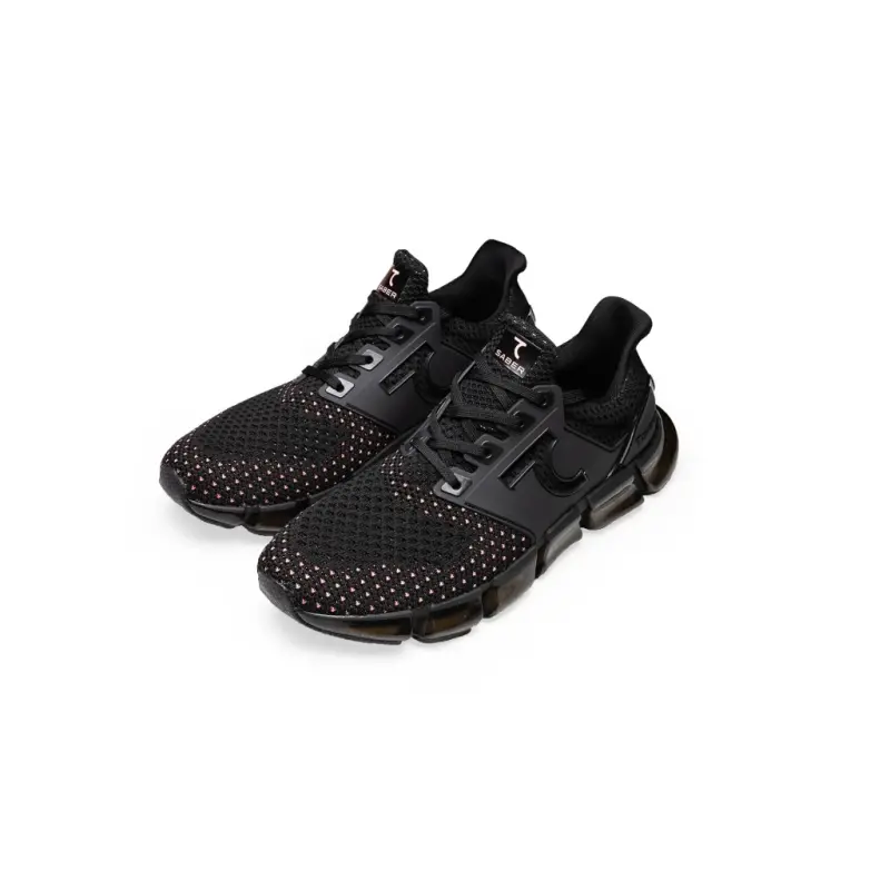 7SABER Special Kids Sneakers - QORA / QIZIL - 3