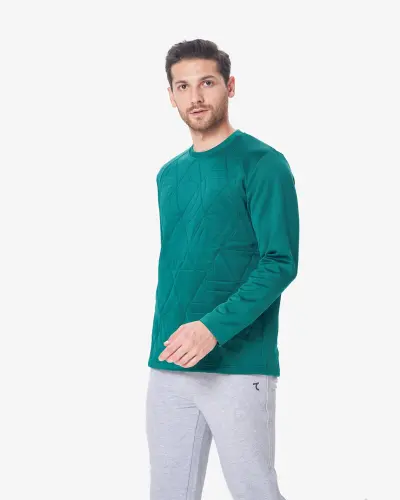 7SABER Sweatshirt - DARK GREEN - 7SABER (1)