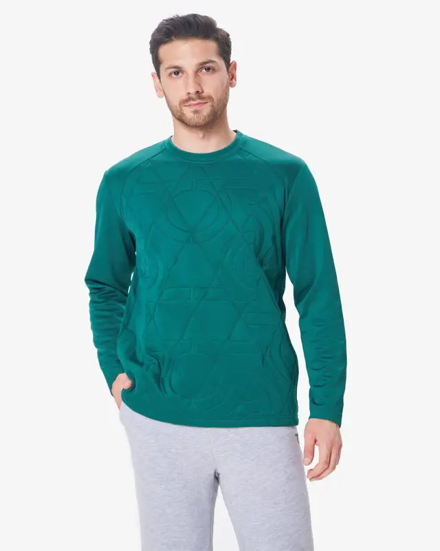 7SABER Sweatshirt - DARK GREEN - 7SABER
