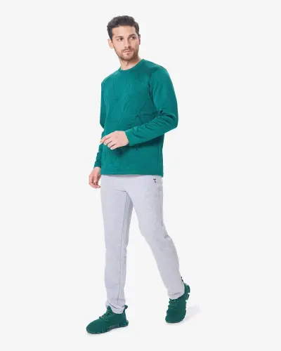 7SABER Sweatshirt - KOYU YEŞİL - 5