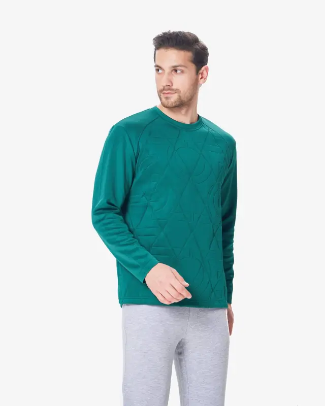 7SABER Sweatshirt - TO'Q YASHIL - 3