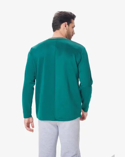 7SABER Sweatshirt - TO'Q YASHIL - 4