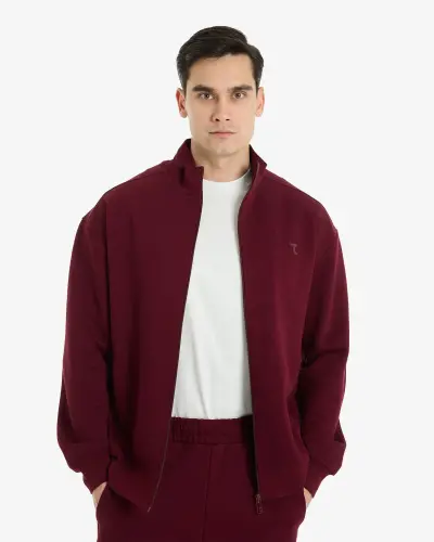 7SABER Urban Ease Sports Suit - БОРДОВЫЙ - 5