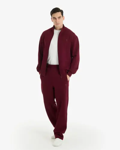 7SABER Urban Ease Sports Suit - BURGUNDY - 7SABER (1)