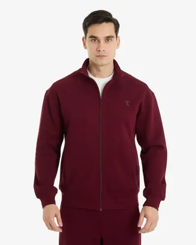 7SABER Urban Ease Sports Suit - BURGUNDY - 6