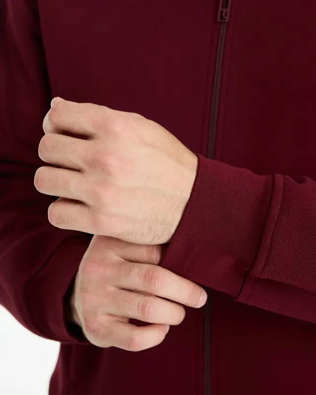 7SABER Urban Ease Sports Suit - BURGUNDY - 13