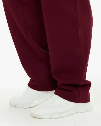 7SABER Urban Ease Sports Suit - BURGUNDY - 19