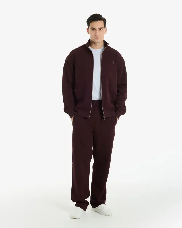 7SABER Urban Ease Sports Suit - ТЁМНО-КОРИЧНЕВЫЙ - 1