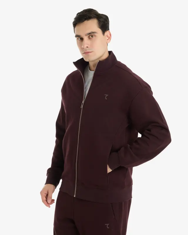 7SABER Urban Ease Sports Suit - TO‘Q JIGARRANG - 5