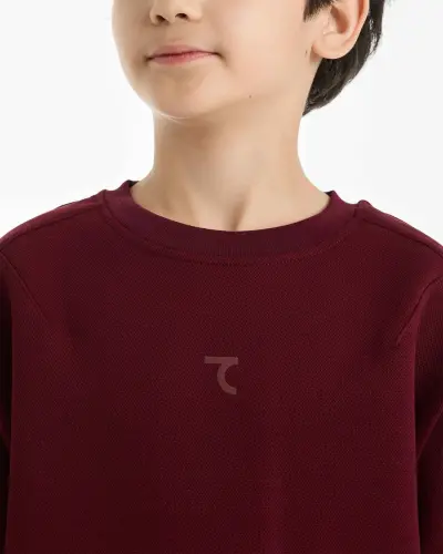 7SABER Urban Ease Sweatshirt - KIZIL - 4