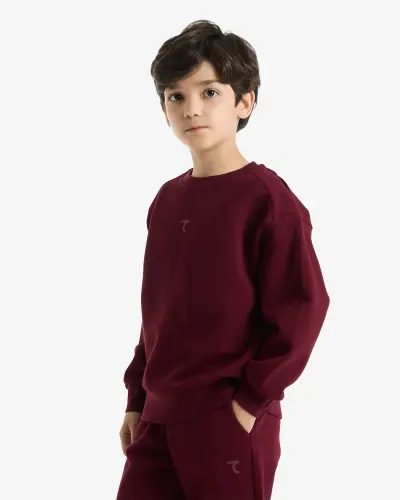 7SABER Urban Ease Sweatshirt - KIZIL - 6