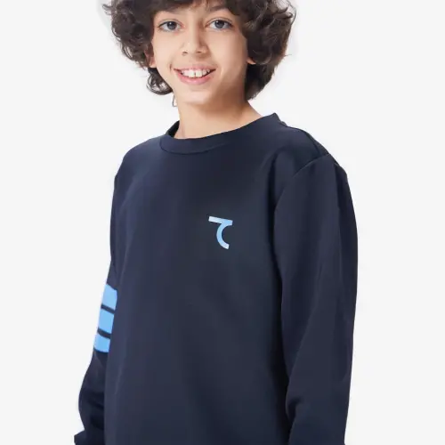 7THREE Sweatshirt - BLACK - 7SABER (1)