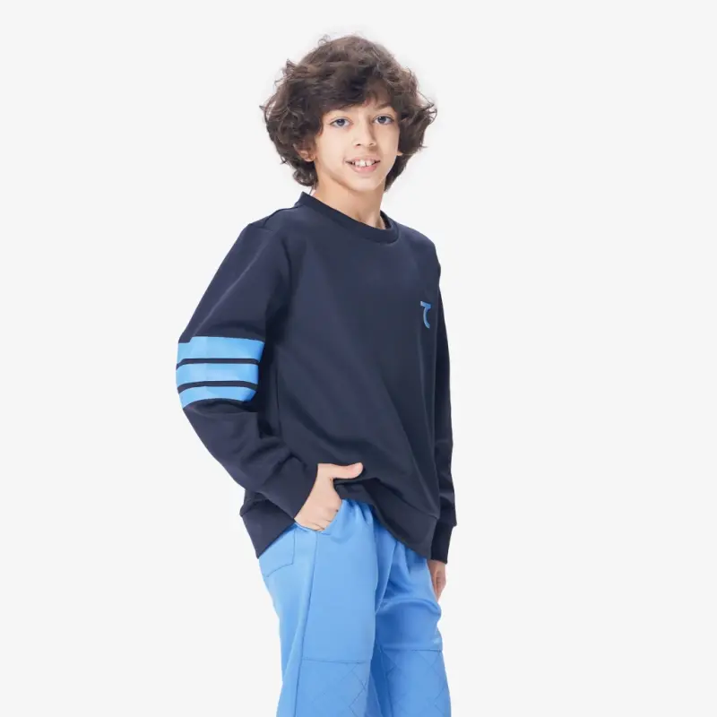 7THREE Sweatshirt - BLACK - 6