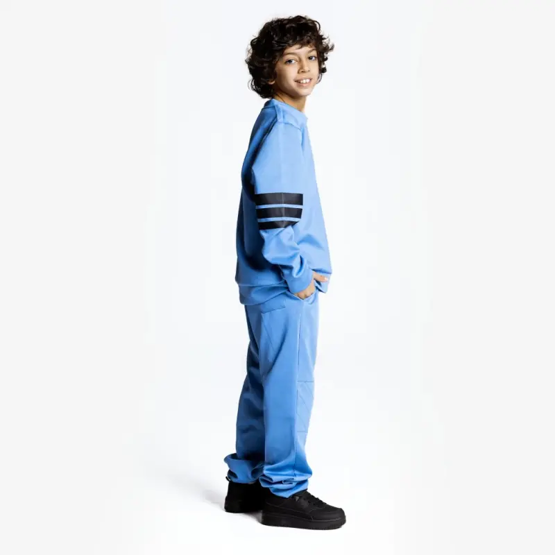 7THREE Sweatshirt - BLUE - 4