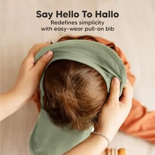 8-Pack Baby Bibs for Boys, Girls - Pullover Bibs for Drooling Teething Baby Girl & Boy Toddler, Newborn, Soft & Absorbent, Cute Colors, Large Torso Coverage Keep Infant Clean & Dry (Embrace) - 4