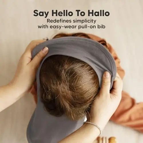 8-Pack Baby Bibs for Boys, Girls - Pullover Bibs for Drooling Teething Baby Girl & Boy Toddler, Newborn, Soft & Absorbent, Cute Colors, Large Torso Coverage Keep Infant Clean & Dry(Terracotta) - 4