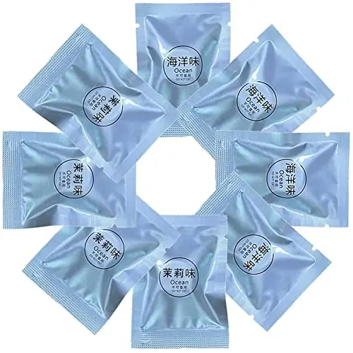 8 Packs Car Air Fresheners Solid Fragrance Replacement Pads, Propeller Air Outlet Vent Fresheners Refill, Car Perfume Suitable for Automotive Interior Decoration (8 Packs) 