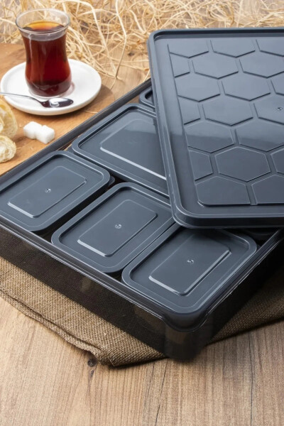 8 Piece Picnic Breakfast Fresh Food Storage Container - 2