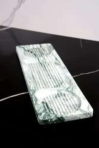 8 штук бетонная ванная комната набор твердый жидкий дозатор мыла зубная щетка держатель свеча держатель ладанница поднос подарочная коробка хлопок коробка-зеленый - 5