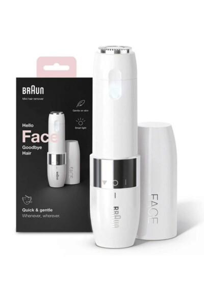 8000 Series Wet/Dry Epilator - Braun Mini Trimmer - Eyebrow Razor 3-Piece Set - 11