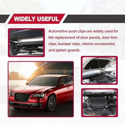 801 PCS Car Retainer Clips Fasteners 24 Most Popular Sizes Door Trim Panel Clips Kit Assortment Fasteners Automotive Push pins Assortment for Toyota GM Ford Honda Chevy Acura Chrysler Mazda - 1