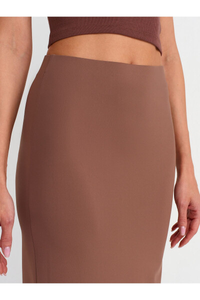 80354 Midi Pencil Skirt - S. Coffee - 16