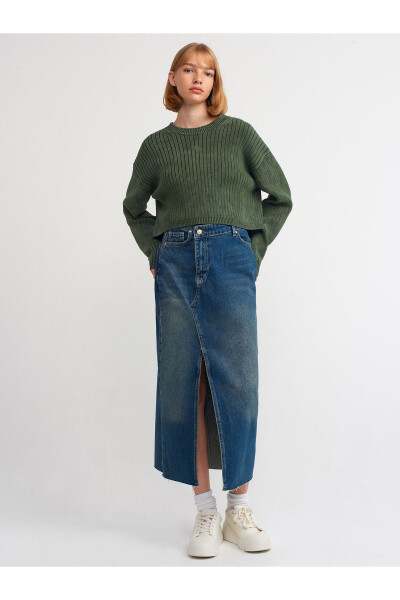 80558 Юбка с асимметричным окрашиванием - Tint - 5