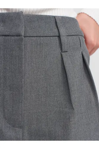 80809 Mini Skirt-Anthracite-Anthracite - 4