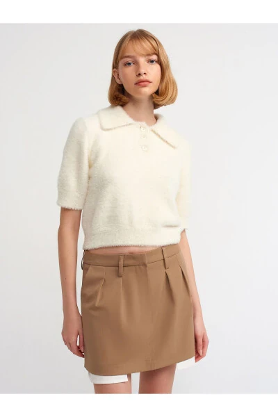 80809 Mini Skirt - Camel - 9