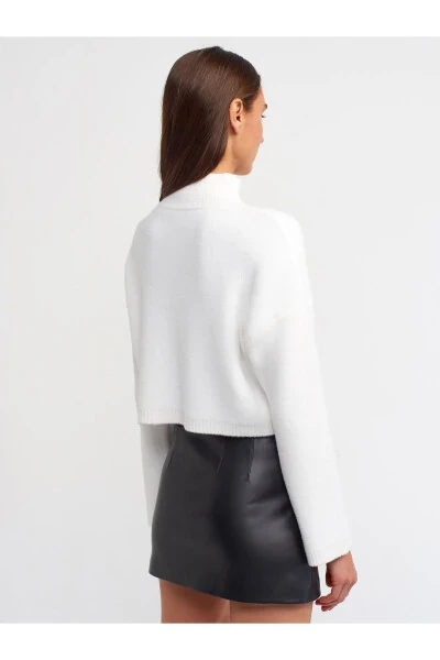 80817 Zippered Faux Leather Shorts Skirt - Black - 10