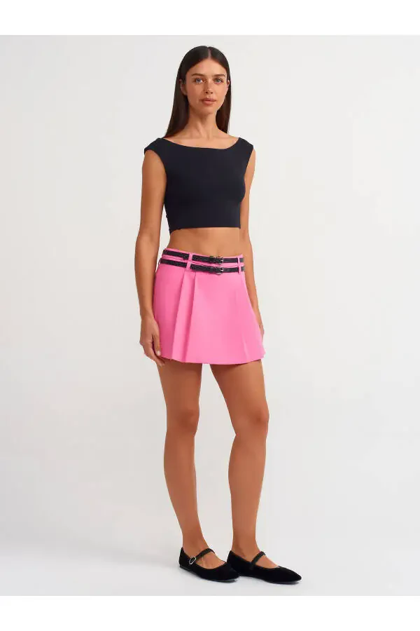 80840 Ikki kamarali shortil yubka-pushya - 1