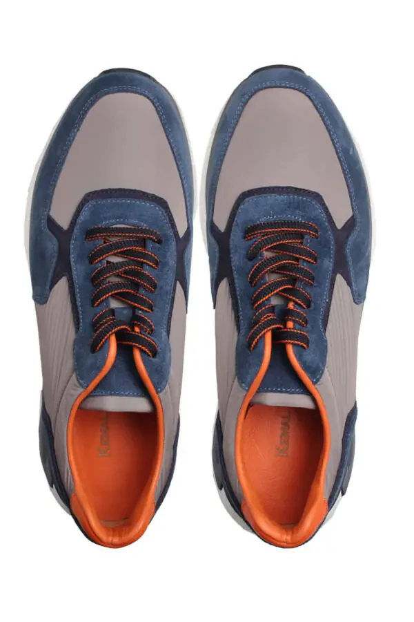 812 2507 MEN'S SPORTS SHOES & SNEAKERS-BLUE - 4