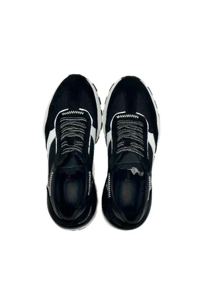 812 2521 MEN'S SPORTS SHOES & SNEAKER-BLACK SUEDE - 4