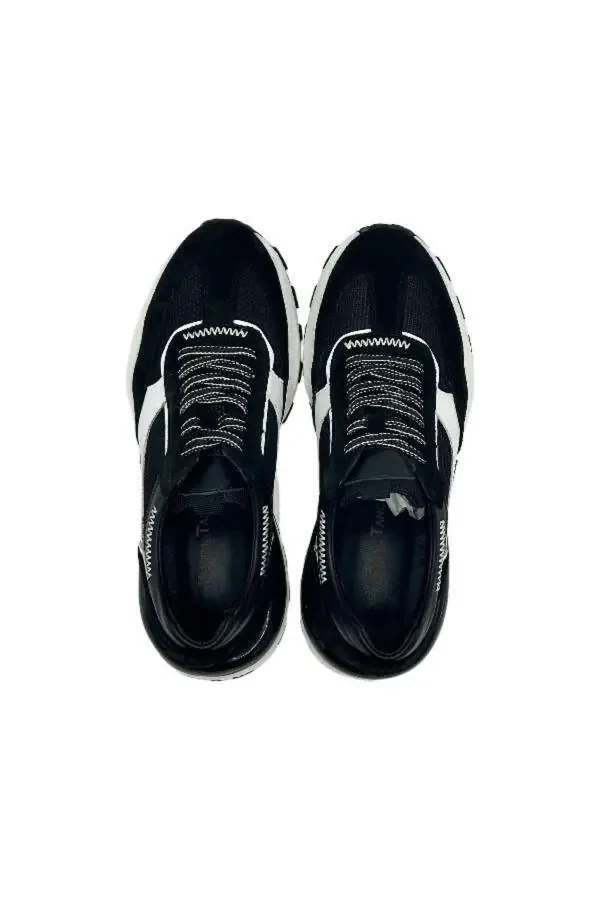 812 2521 MEN'S SPORTS SHOES & SNEAKER-BLACK SUEDE - 4