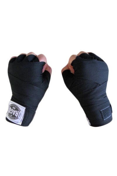 83815 5 Meter Elastic Bandage (DOUBLE) Boxing Bandage Black - 2