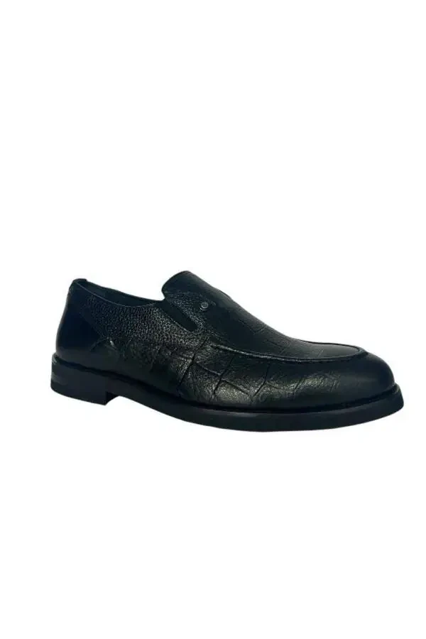 852 DKS-71 MEN'S CLASSIC SHOE-BLACK CROCO FLOTT - 2