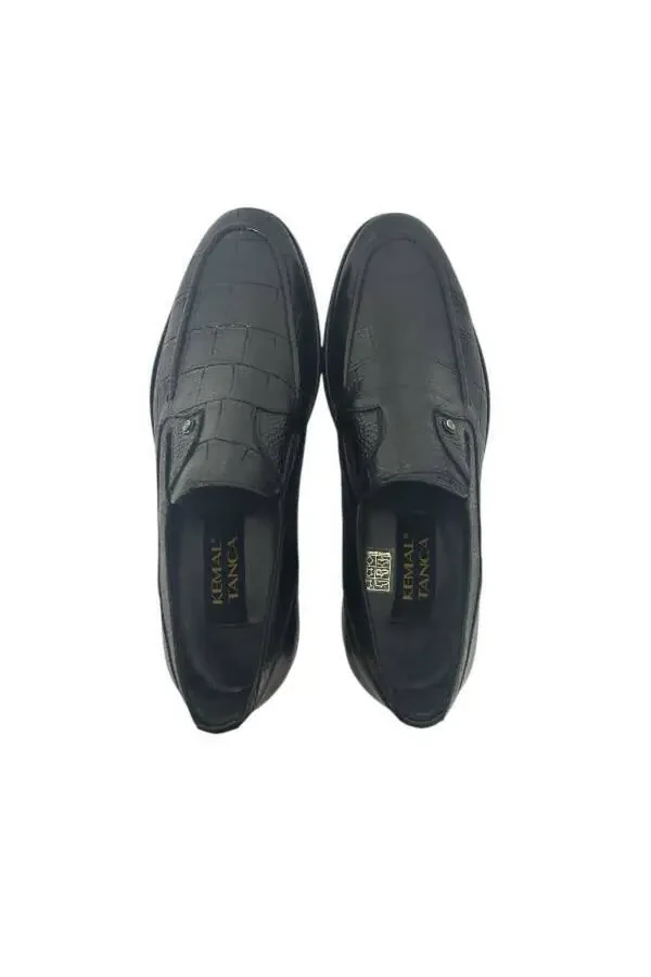 852 DKS-71 MEN'S CLASSIC SHOE-BLACK CROCO FLOTT - 4