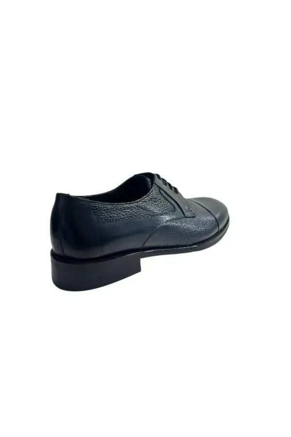 852 Z-448 MEN'S CLASSIC SHOES-NAVY BLUE ANTIQUE FLO - 3