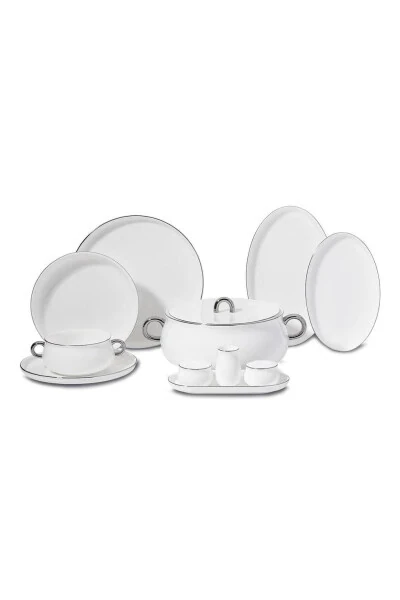 8547 Aşiyan Koleksiyon 12 Kişilik 58 Parça Yemek Takımı-çok renkli - KORKMAZ