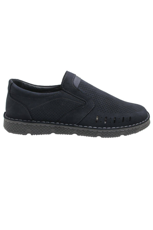859 F-4001 ERKEK CASUAL AYAKKABI - LACİVERT NUBUK - 1