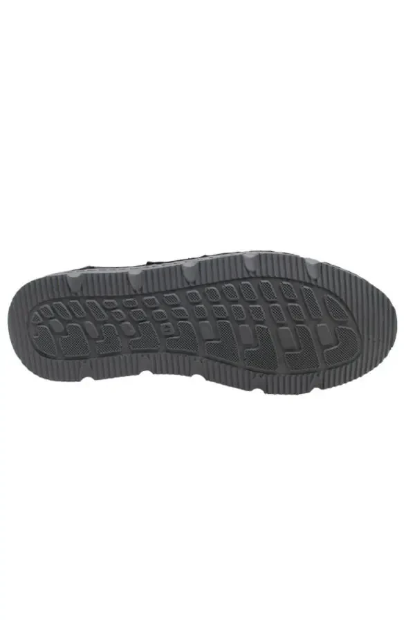 859 F-4001 МУЖСКАЯ ПОВСЕДНЕВНАЯ ОБУВЬ-ТЕМНО-СИНИЙ НУБУК - 5