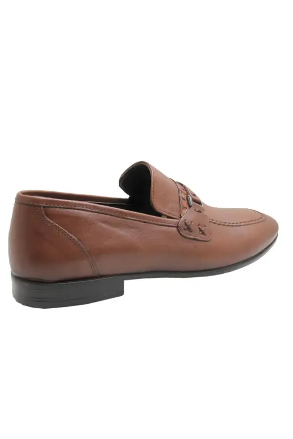 859 H-9401 MEN'S LEATHER LOAFER SHOES - 3