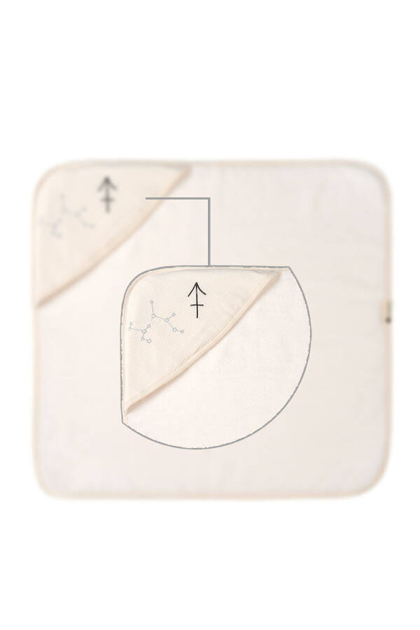 85x85cm Bebek Kundak Havlusu - 2