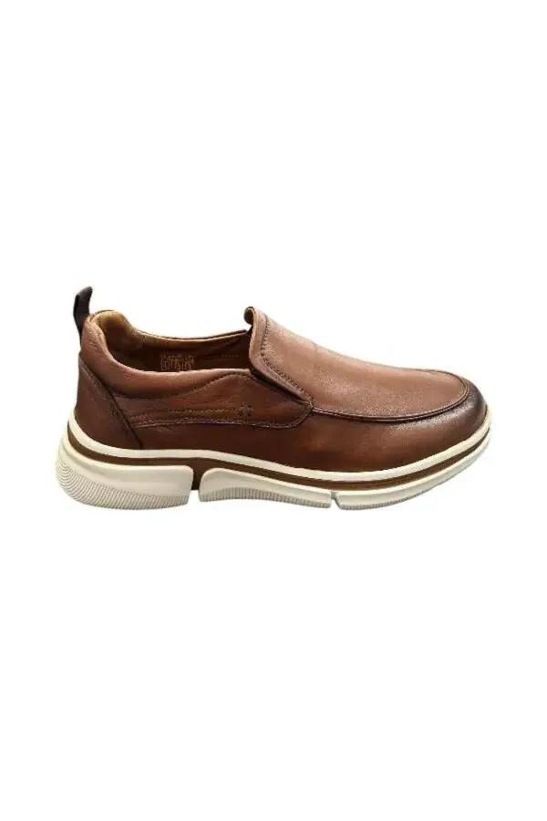 863 19325-1 MEN CASUAL SHOE-TOBACCO - 1