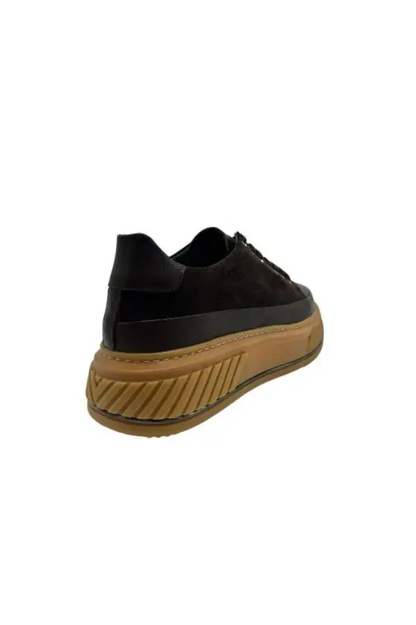 863 20199 MEN'S SPORTS SHOE & SNEAKER-BROWN SUEDE - 3