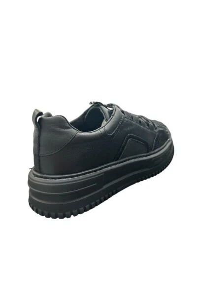 863 20326 MEN'S CASUAL SHOE-BLACK ANALINE SUEDE - 3