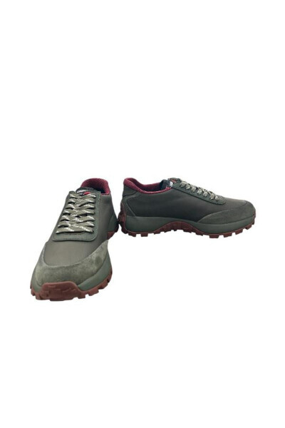 863 20386 ERKEK SPOR AYAKKABI & SNEAKER - HAKİ-BORDO - 4