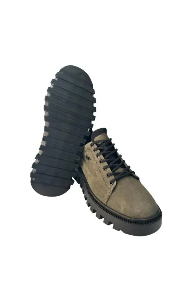 873 21171 MEN'S CASUAL SHOE-KHAKI NUBUCK FLOTTER - 5