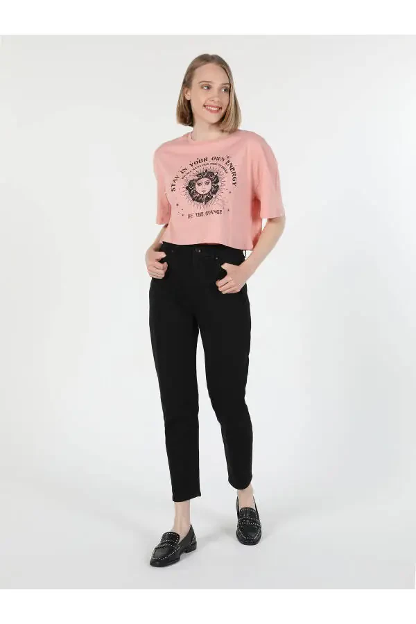 896 Maria Джинсы Mom Fit с зауженными штанинами, высокая талия, женские джинсы - 5